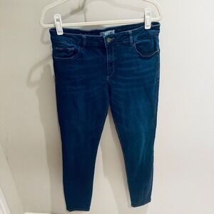 DL1961 Florence Skinny Jeans Dark Wash Denim Comfort Stretch Size 31